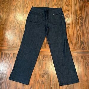 D & Co stretch pull on jeans size 14 P